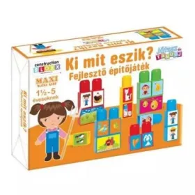 Maxi Blocks - Ki mit eszik? építőkockák