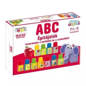   Játssz és tanulj!: ABC betűk és számok – Fejlesztő építőjáték