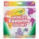 Crayola: a világ kedvenc színei ceruza - 50 db-os