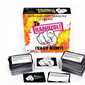 Kamuzol szemenszedett hazugság kiadás társasjáték