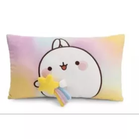 Nici: Molang, a nyuszi plüsspárna - 43 x 25 cm