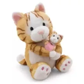 Nici: Cica plüssfigura kicsinyével - 20 cm