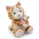 Nici: Cica plüssfigura kicsinyével - 20 cm