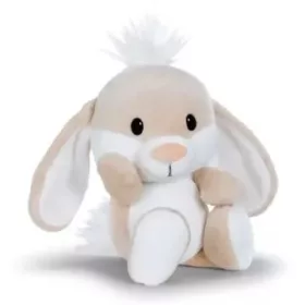 Nici: Nyuszi plüssfigura - 20 cm, világosbarna