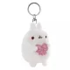 Nici: Molang, a nyuszi masnival plüss kulcstartó - 8 cm