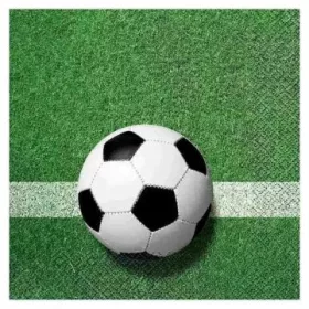 Focilabda mintás szalvéta - 20 db-os