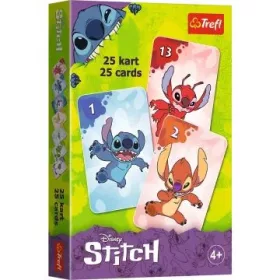   Trefl Fekete Péter kártyajáték - Lilo és Stitch, 25 lapos