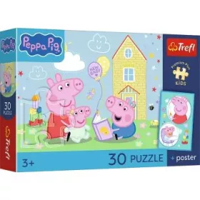 Trefl: Peppának van egy terve puzzle - 30 darabos