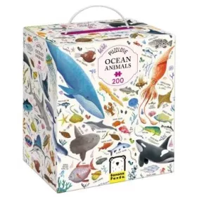   Tengeri állatok puzzle 200 db - Óceáni állatvilág kirakó