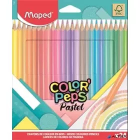   Maped: Color Peps Pastel színes ceruza készlet - háromszögletű