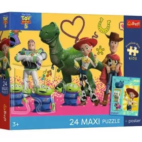 Trefl Toy Story Maxi Puzzle - Játékok és Barátok, 24 db
