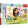 Trefl: Gabi babaháza Glitter puzzle - 100 darabos