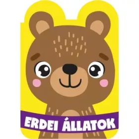 Erdei állatok hangos könyv - Interaktív babakönyv