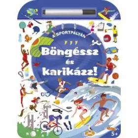   Böngéssz és karikázz! - A sportpályán foglalkoztatókönyv filctollal