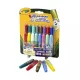Crayola: Mini csillámos kimosható ragasztó - 16 db