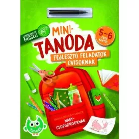 Minitanoda letörölhető filccel - 5-6 éves kortól