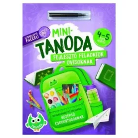 Minitanoda letörölhető filccel - 4-5 éves kortól
