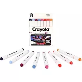   Crayola: Art Markers - Naplemente színű filctollkészlet, 8 db-os