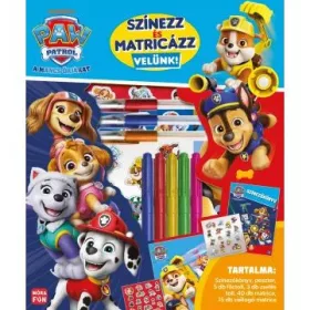 Mancs Őrjárat – Színezz és matricázz velünk!