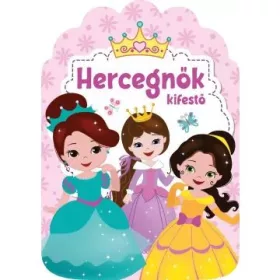 Hercegnők kifestő