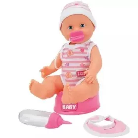 New Born Baby pisilős játékbaba - 30 cm
