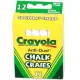 Crayola Fehér Táblakréta 12 db