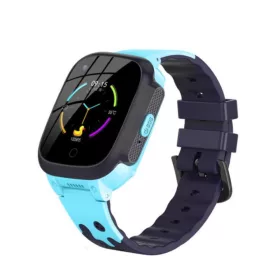   KidSafe Plus 4G kék gyerek okosóra magyar menüvel, 4G videóhívás, IP67 cseppálló, GPS