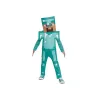 Minecraft Steve Diamond jelmez 7-8 év