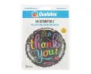 Thank You Chalkboard fólia lufi 46 cm