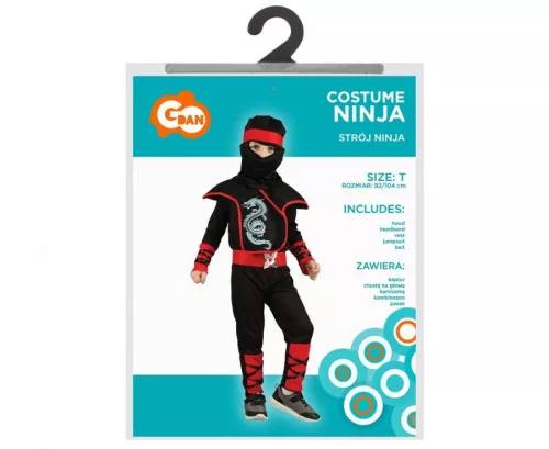 Ninja Shadow jelmez 92/104 cm