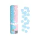 Boy or Girl Reveal konfetti kilövő 15 cm kék konfettivel