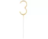 Arany Gold 3-as csillagszóró 17 cm