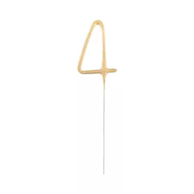 Arany Gold 4-es csillagszóró 17 cm