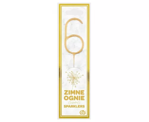 Arany Gold 6-os csillagszóró 17 cm