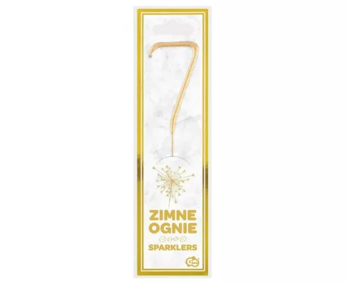 Arany Gold 7-es csillagszóró 17 cm