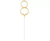 Arany Gold 8-as csillagszóró 17 cm