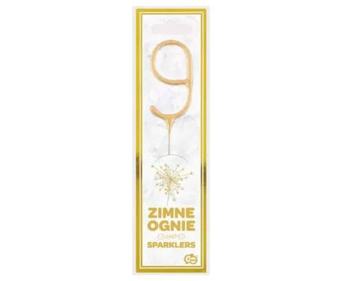 Arany Gold 9-es csillagszóró 17 cm