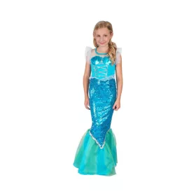 Sellő Blue jelmez 120/130 cm