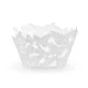 Pillangó White muffin dísz 6 db-os