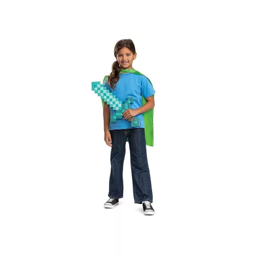 Minecraft Arm kard és köpeny szett