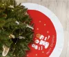 Piros Red Karácsonyfa szoknya, alátét 80 cm