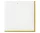 Arany Gold Celebrate szalvéta 20 db-os 33x33 cm