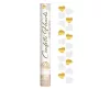 Szív Gold White Hearts konfetti kilövő 40 cm