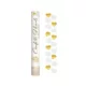 Szív Gold White Hearts konfetti kilövő 40 cm