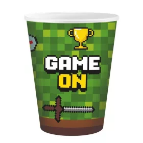 Játék Game On papír pohár 6 db-os 200 ml