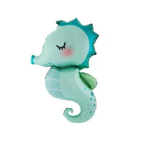 Csikóhal Sea Horse fólia lufi 73 cm