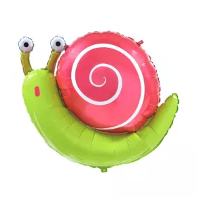 Csiga Pink fólia lufi 60 cm