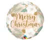 Karácsony Merry Christmas Pastel fólia lufi 46 cm