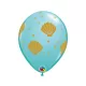 Kagyló Sea léggömb, lufi 6 db-os 11 inch (28 cm)