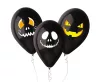 Halloween Faces léggömb, lufi 3 db-os 12 inch (30 cm)